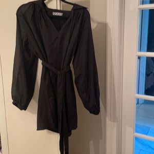 Black gauzy summer dress . Never worn